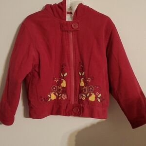 Corduroy faux fur coat 4yrs